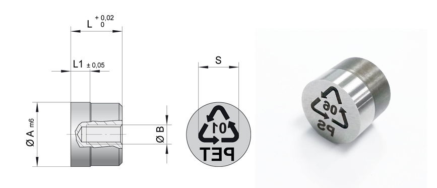 Inserti per il riciclaggio - Serie standard IR