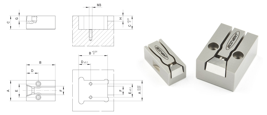 Dynamic mold venting system ECOVENT