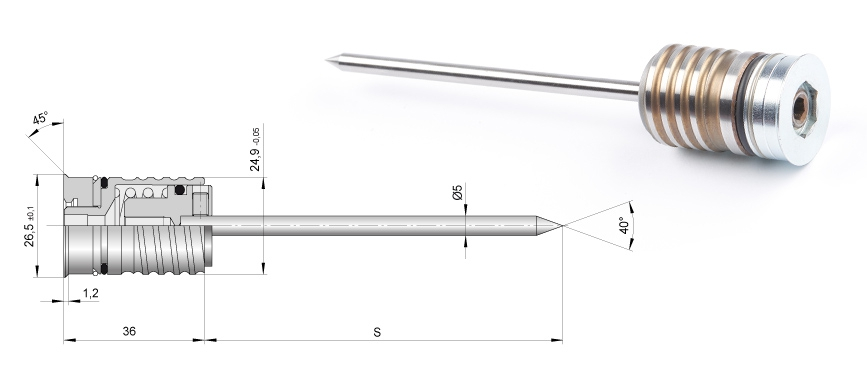 Air needle valve