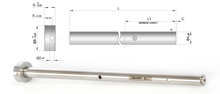 Gas venting ejector pin SGDE