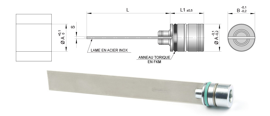 Refroidisseurs à lame internes