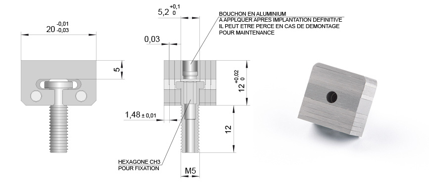 Insert d\'éventation laminaire